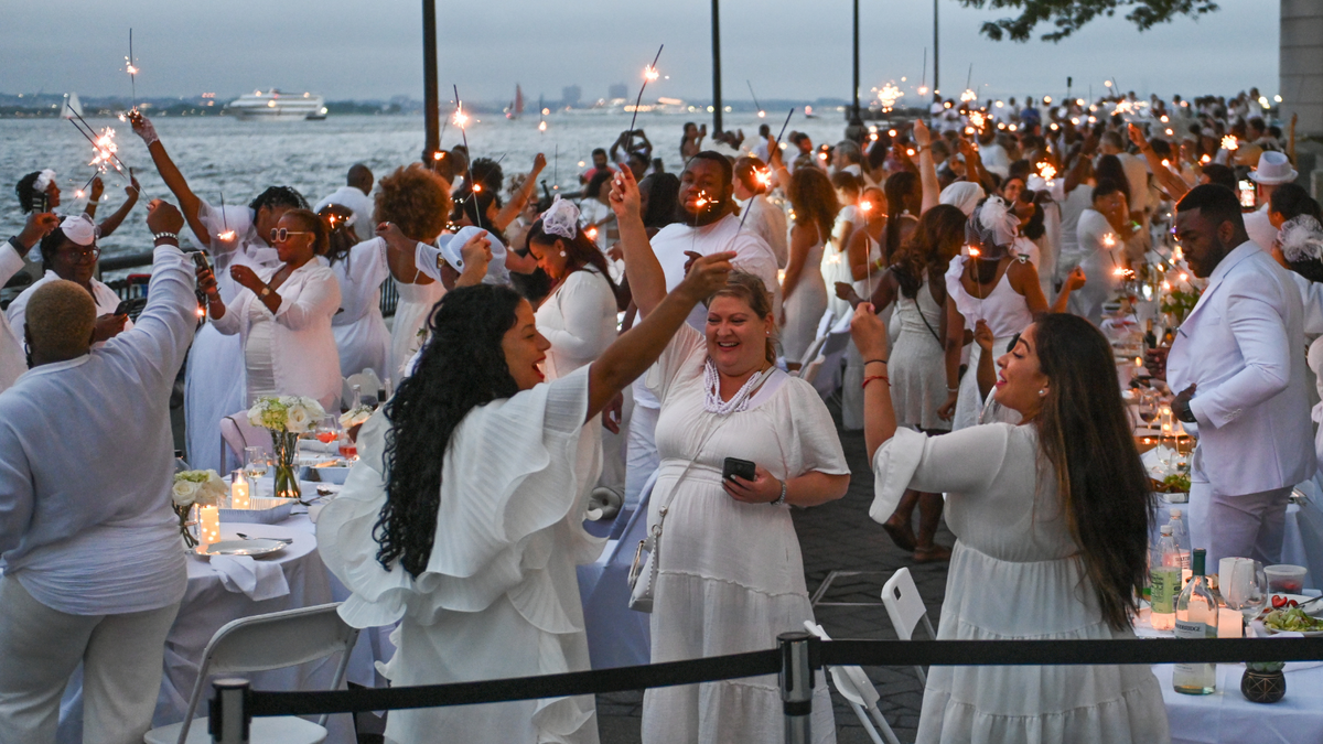 Le Dîner en Blanc Returns to Jersey City for 2024