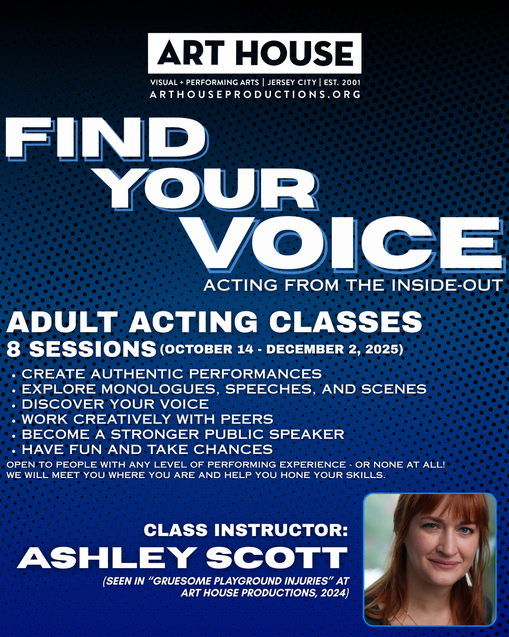 Find Your Voice: Acting From the Inside Out
