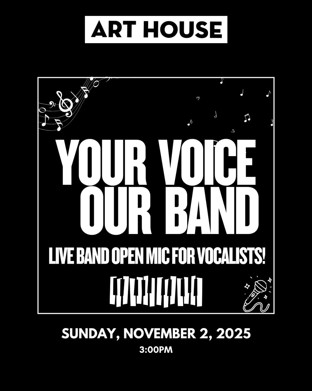 Your Voice, Our Band | November 2, 2025