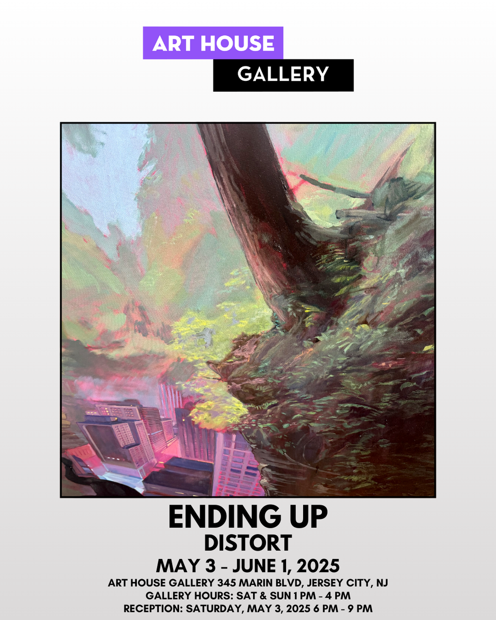 Ending Up - DISTORT | May 3 - June 1, 2025