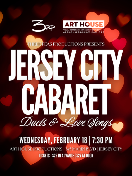 Jersey City Cabaret: Duets & Love Songs | February 18, 2026 – Art