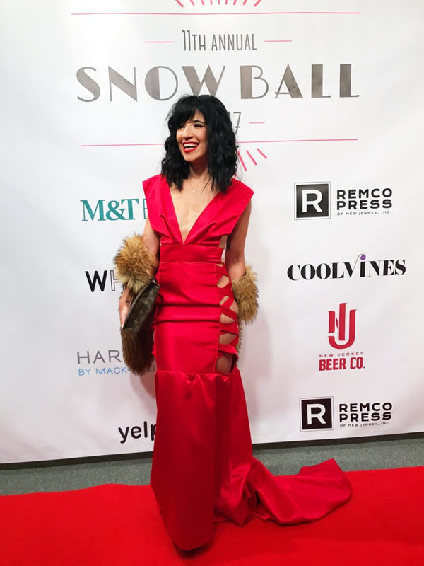 Chicpea JC on our 13th Annual Snow Ball