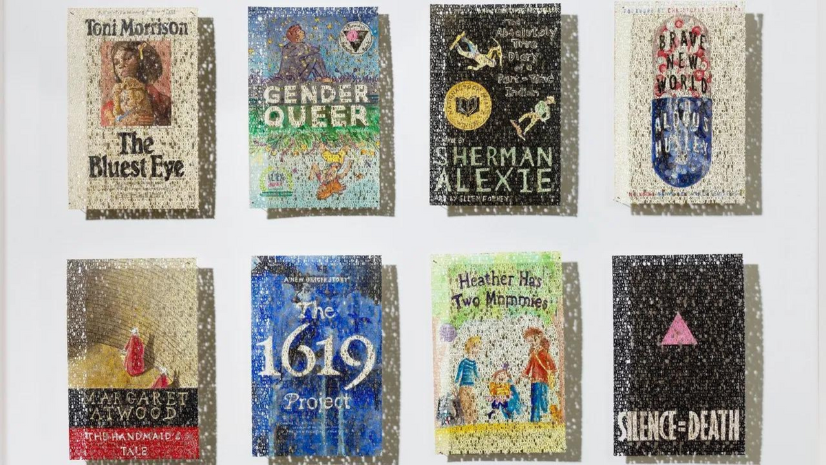 Diana Schmertz: An Artist Takes on Book Banning and American Politics