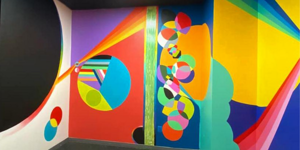 “The New House of Color”  Commissioned Mural project for Art House Productions