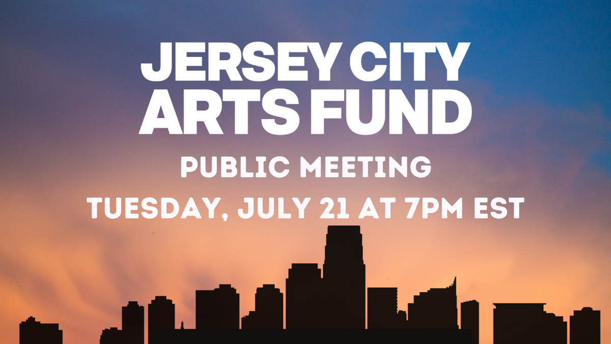 Public Meeting: Jersey City Arts Fund Referendum