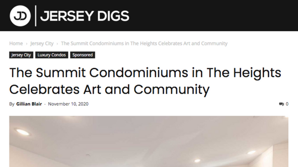 The Summit Condominiums in The Heights Celebrates Art and Community