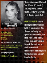 Courtney Lauster as MAUREEN