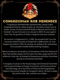 Congressman Rob Menendez
