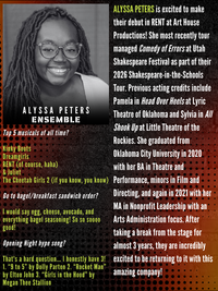 Alyssa Peters - ENSEMBLE