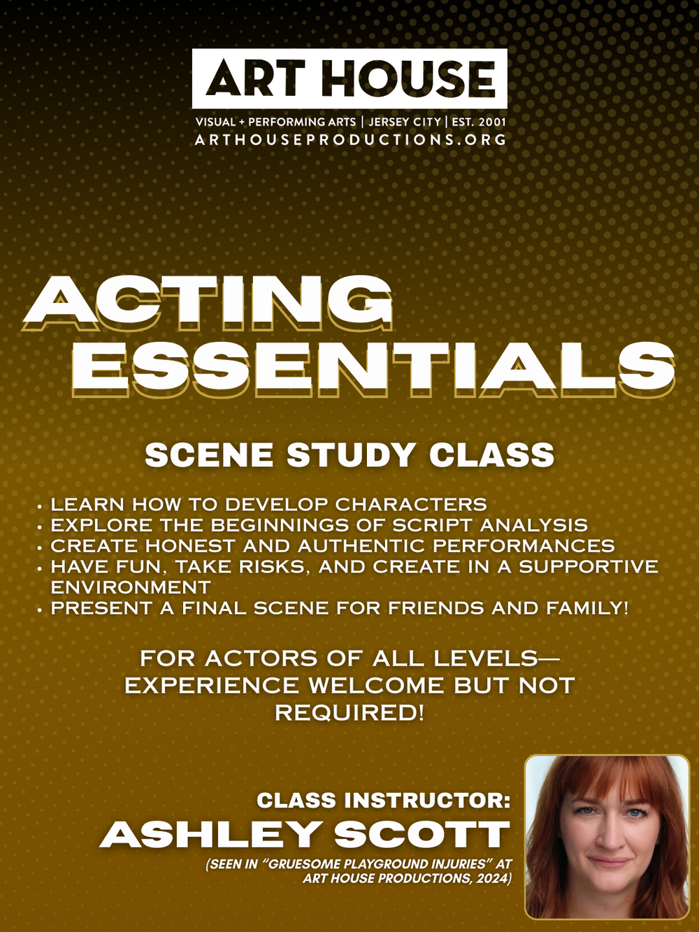 Acting Essentials: Scene Study Class