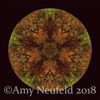 "Autumn Tree Mandala" by Amy Neufeld