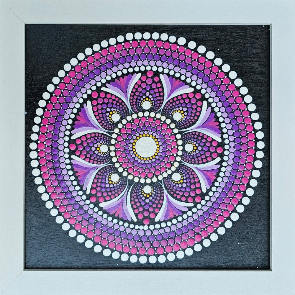 Purple Mandala by Anamika Sinha