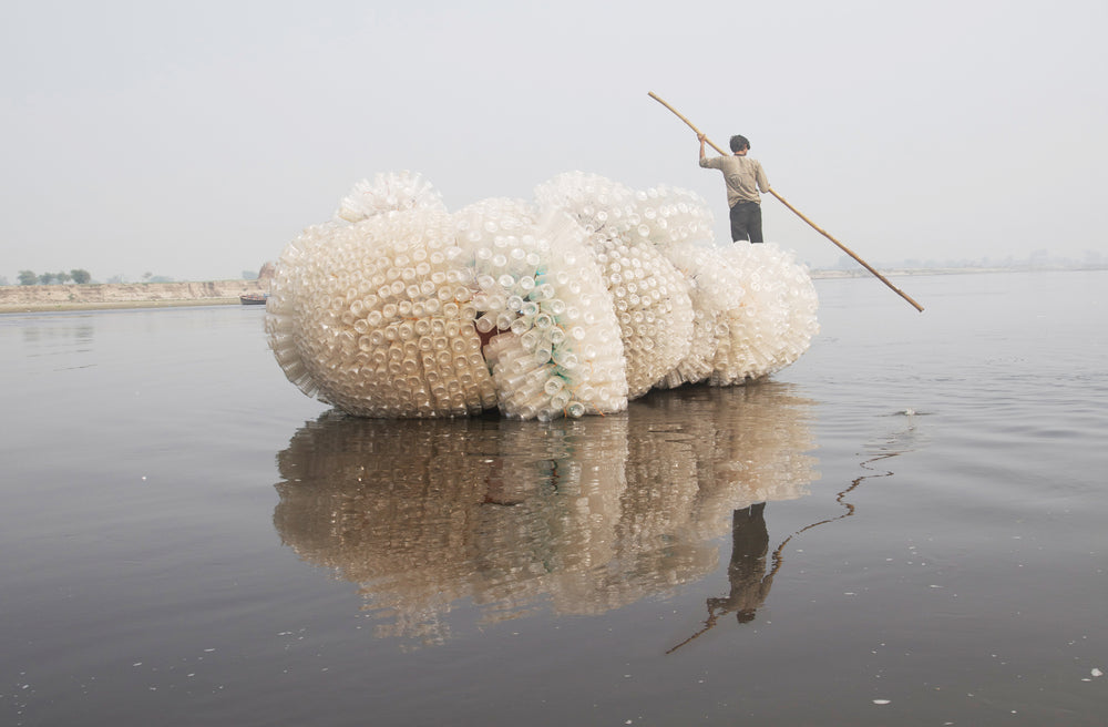 Indra's Cloud on the Yamuna River by Anne Percoco
