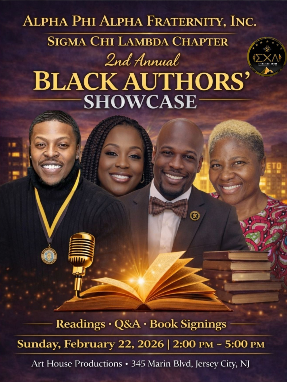 2nd Annual Black Authors Showcase | February 22, 2026