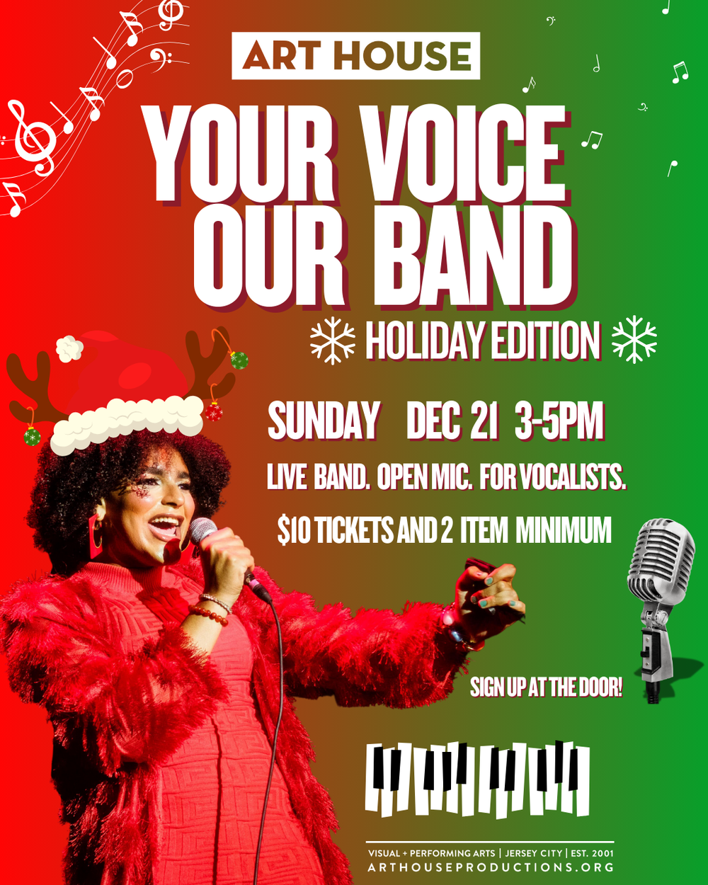 Your Voice, Our Band: Holiday Edition | December 21, 2025