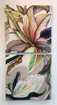 Elegance of Amaryllis by Gordana Jerosimic (1953 - 2025)