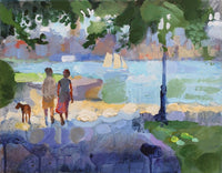 "July, Hoboken, Hudson" by Frank Hanavan