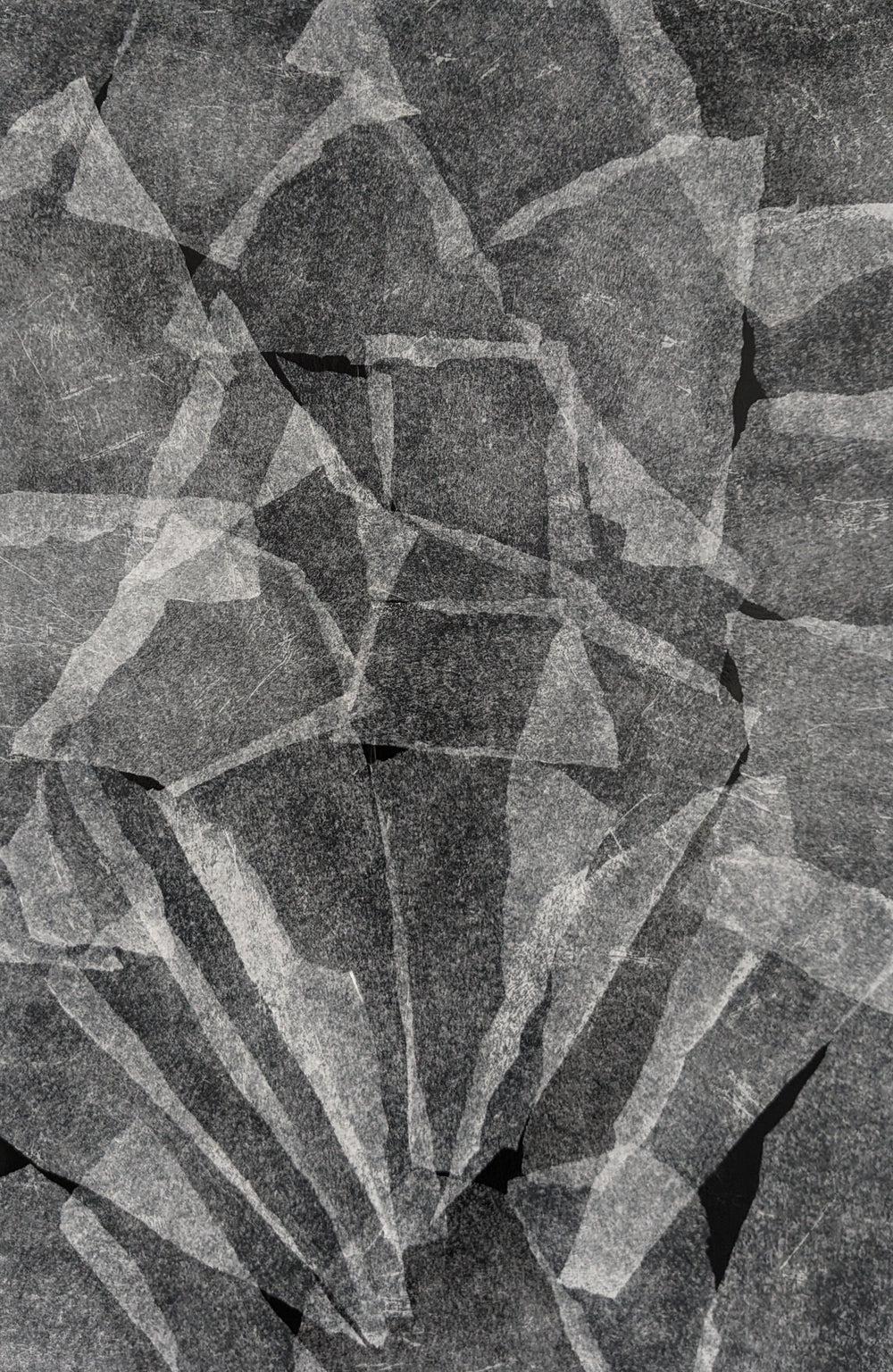 "Black & White Painting #1" by Robert Koch