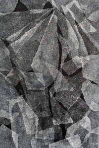 "Black & White Painting #2" by Robert Koch