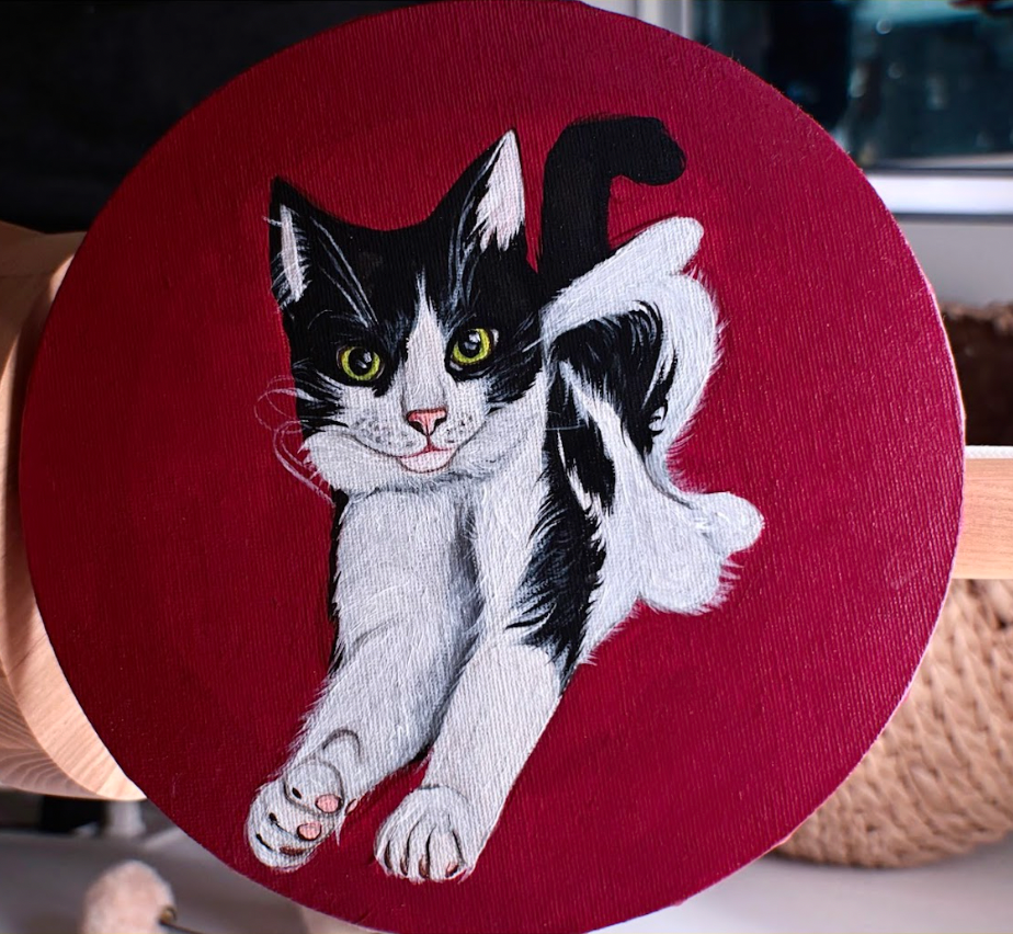 "Marcelle, Kittenhood pt 2" by Aleksandra Bugaeva