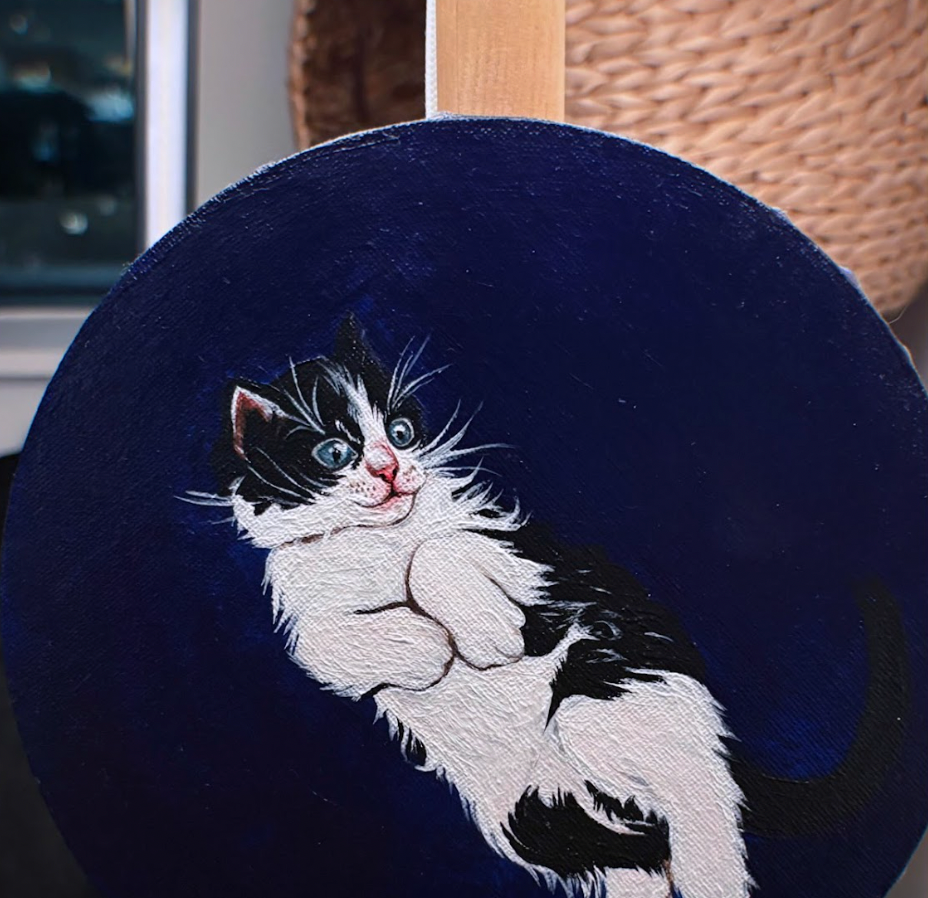 "Marcelle, Kittenhood" by Aleksandra Bugaeva