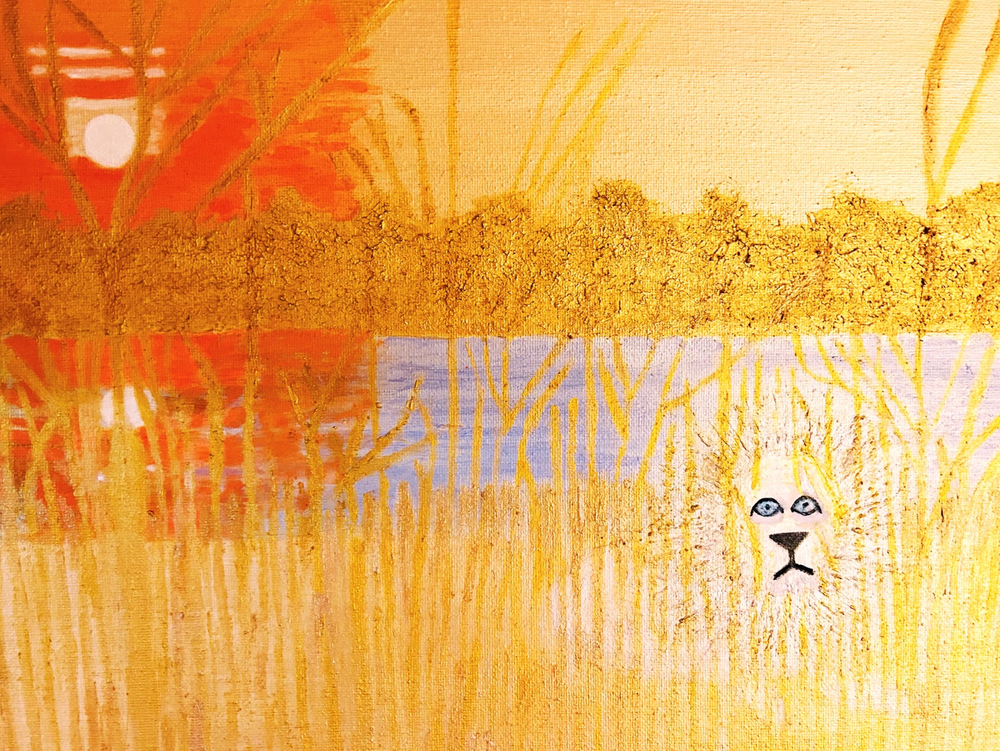 "Old Blue Eyes" by MJ Hoehn