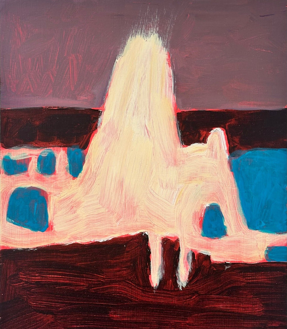 Wave Shadow Red by Stephen Wuensch