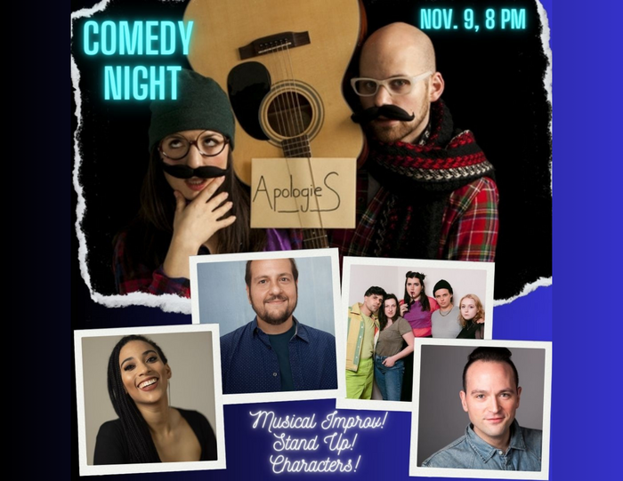 Art House Hosts: Comedy Night with The Moustache Apologies & Friends | November 9, 2023