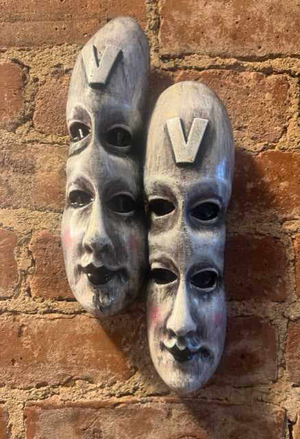 The Conversation Double Face by Vincent Minervini