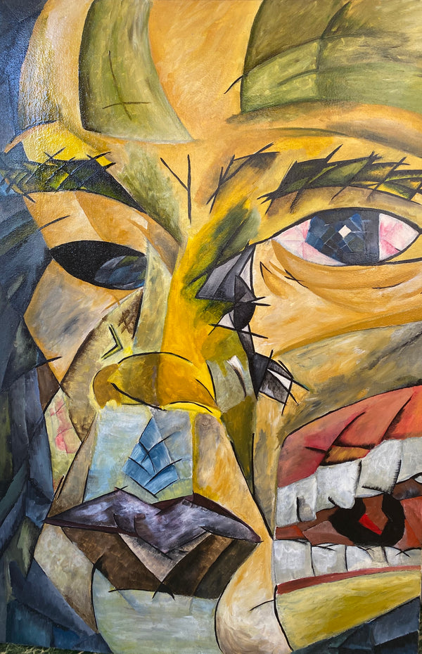I See Through You - aka C- in Painting by Vanessa Velez