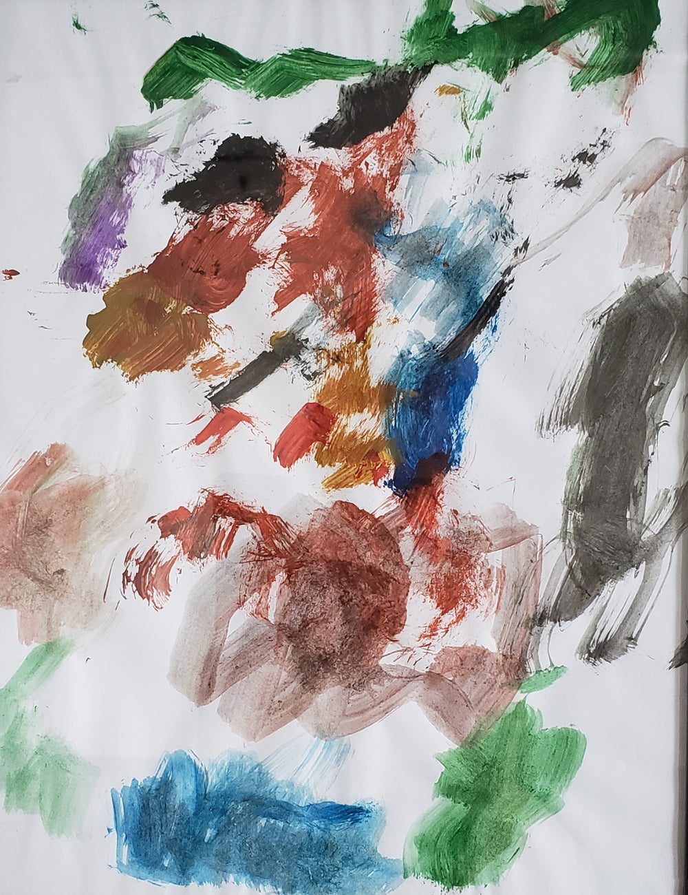 Kelly Ann Burns, Abstract Expressionism