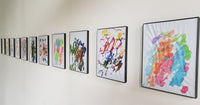 Kelly Ann Burns, Abstract Expressionism