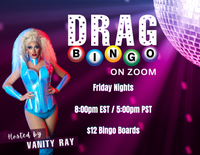 Virtual Drag Queen Bingo | Friday, Apr. 16 at 8:00pm EST