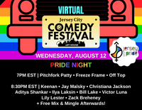 Virtual Jersey City Comedy Festival: PRIDE NIGHT - August 12, 2020