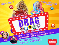 Virtual Drag Bingo Extravaganza - Wednesday, April 21 at 8:00pm EST