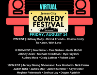 Virtual Jersey City Comedy Festival - August 14, 2020