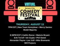 Virtual Jersey City Comedy Festival - August 13, 2020