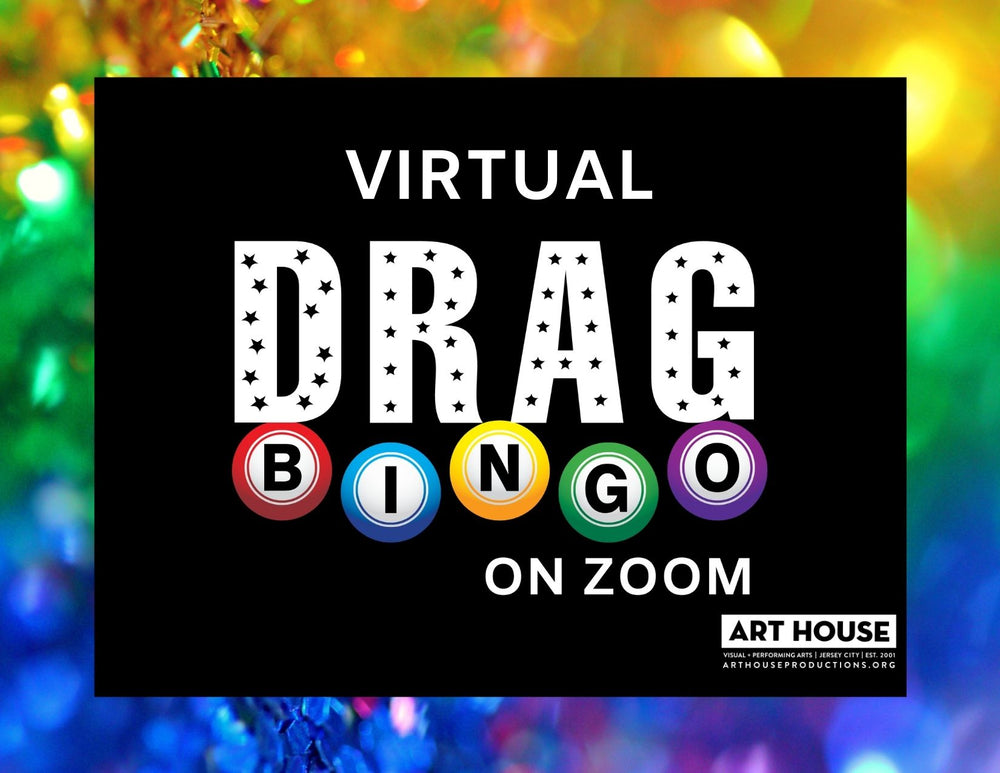 Virtual Drag Bingo with Vanity Ray - Fridays at 8pm EST, October 16, 2020 - March 19, 2021